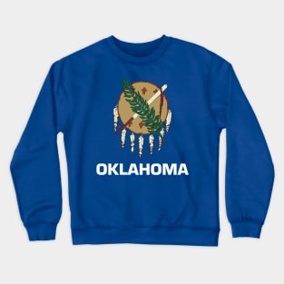 Oklahoma State Flag Crewneck Sweatshirt